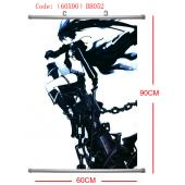 BH052-60X90黑岩塑杆布挂画(提前1天预定)