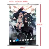 BH049-60X90黑岩塑杆布挂画(提前1天预定)