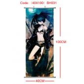 BH031-40X100黑岩塑杆布挂画(提前1天预定)