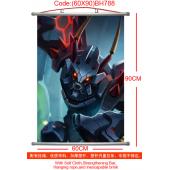 (60X90)BH788-英雄联盟塑杆布挂画