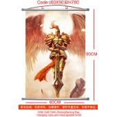 (60X90)BH780-英雄联盟塑杆布挂画