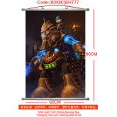 (60X90)BH777-英雄联盟塑杆布挂画
