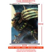(60X90)BH774-英雄联盟塑杆布挂画
