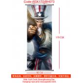 (60X170)BH073-英雄联盟塑杆布挂画