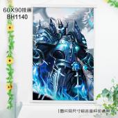 (60X90)BH1140-王者荣耀游戏白色塑料杆挂画