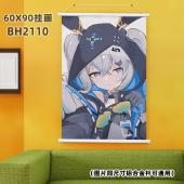 (60X90)BH2110-崩坏学园 游戏塑料杆挂画
