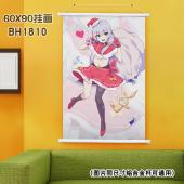 (60X90)BH1810-崩坏学园 游戏白色塑料杆挂画