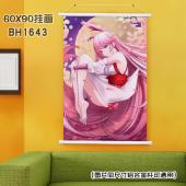 (60X90)BH1643-崩坏学园 游戏白色塑料杆挂画