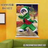 (60X90)BH1622-刀剑神域 动漫白色塑料杆挂画