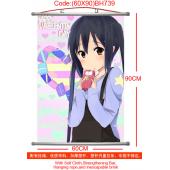 (60X90)BH739-轻音少女塑杆布挂画