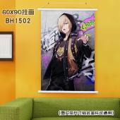 (60X90)BH1502-冰上的尤里 动漫白色塑料杆挂画