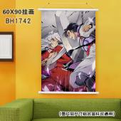 (60X90)BH1742- 犬夜叉 动漫白色塑料杆