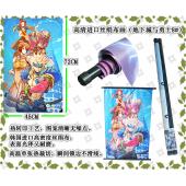 高清进口丝绢布画（地下城与勇士8#）