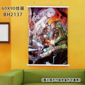 (60X90)BH2137-转世成蜘蛛那又怎样 动漫塑料杆挂...