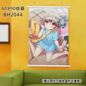 (60X90)BH2044-工作细胞 动漫白色塑料杆挂画