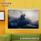 (90X60)BH361艾尔登法环  游戏 白色塑料杆挂画