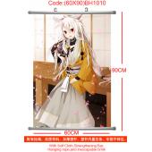 (60X90)BH1010-刀剑乱舞动漫塑杆布挂画