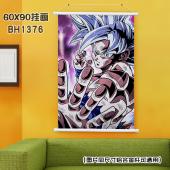 (60X90)BH1376 龙珠  动漫白色塑料杆挂画