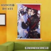 (60X90)BH1455-魔道祖师 动漫白色塑料杆挂画