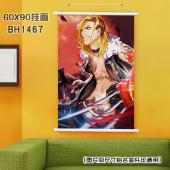 (60X90)BH1467-全职高手 动漫白色塑料杆挂画