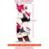 (50X150)BH123-红莲之眼塑杆布挂画