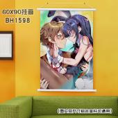 (60X90)BH1598-青春猪头少年不会梦到兔女郎学姐 ...