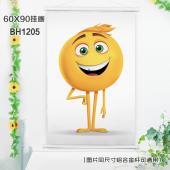 (60X90)BH1205-表情奇幻冒险影视白色塑料杆挂画