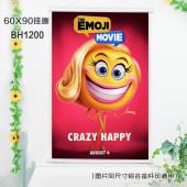 (60X90)BH1200-表情奇幻冒险影视白色塑料杆挂画