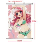 (60X90)BH155-笨蛋 测试 召唤兽塑杆布挂画(提前...