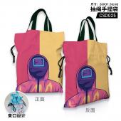 CSD025-鱿鱼游戏 电影 手提袋