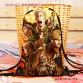 XFBBBD091-进击的巨人帆布背包袋