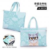WJB029-猫 动物手提文件包