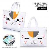 WJB010-夏目友人帐 猫老师 动漫手提文件包