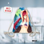 BBD249-妖精的尾巴动漫束口背包袋
