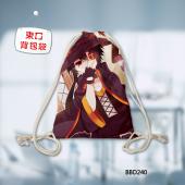 BBD240-为美好的世界献上祝福动漫束口背包袋
