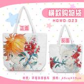 HGWD023-约定的梦幻岛 动漫单肩帆布购物袋