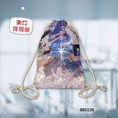 BBD228-你的名字动漫束口背包袋