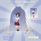 BBD223-甲铁成的卡巴内瑞动漫束口背包袋