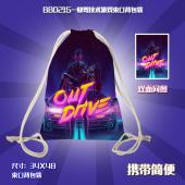 BBD215-快驾技术游戏束口背包袋