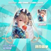 BBD208-偶像大师神崎兰子动漫束口背包袋