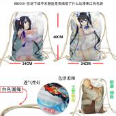 BBD200-在地下城寻求邂逅是否搞错了什么动漫束口背包袋