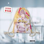 BBD338-刀剑乱舞动漫束口背包袋
