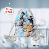 BBD336-刀剑乱舞动漫束口背包袋