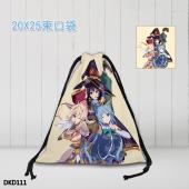 DKD111--为美好的世界献上祝福动漫大束口袋
