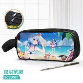 SCBD021-bilibili 动漫双层笔袋