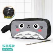 SCBD006-龙猫 动漫双层笔袋