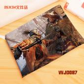 WJD087-SEKIRO 只狼 游戏 牛津布文件袋资料袋