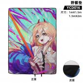 YCD016 电锯人 野餐垫
