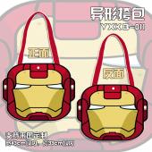 YXKB011-钢铁侠 影视帆布异形挎包