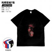 CMDT069-  进击的巨人 动漫纯棉T恤（直喷）